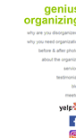 Mobile Screenshot of geniusorganizing.com